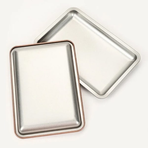 1st Kosmetisk förvaringsbricka Nail Art Equipment Plate BLÅ BLÅ blue