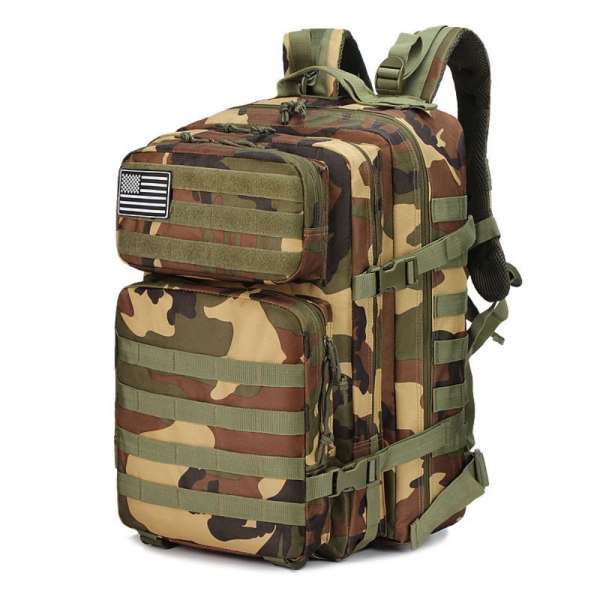 Military Tactical Backpack Army Molle Bag JUNGLE CAMOUFLAGE