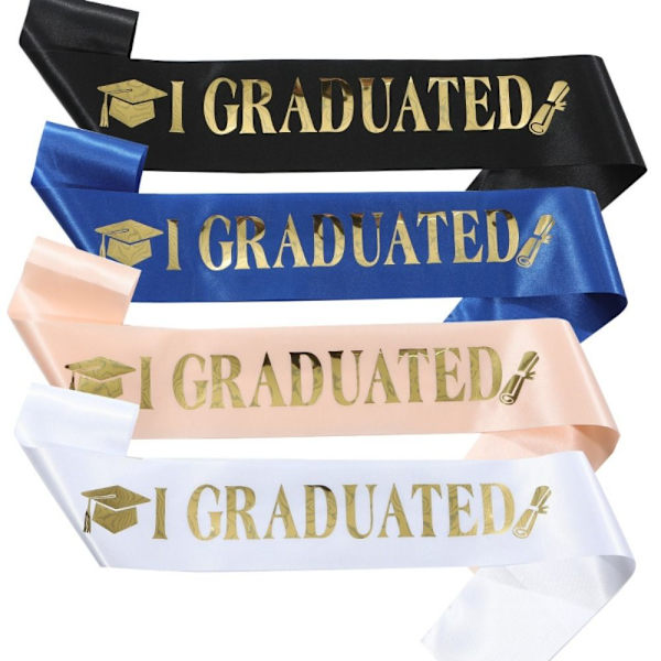 2023 Graduation Sash Graduated Satin 3 3