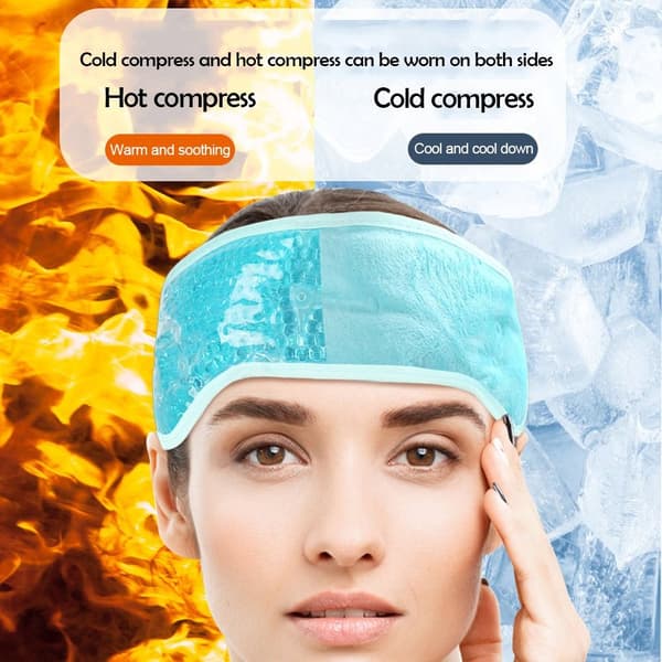 Ice Eye Mask Head Ice Pack GRØNN green