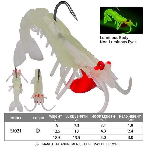 2kpl Minnow Fishing Lure Katkaravun syötti 13,5 CM 19GD D 13.5 CM 19GD