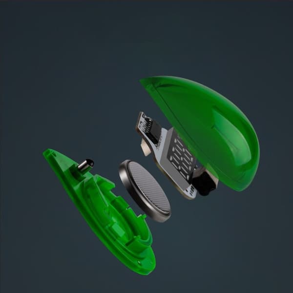 Termometer Temperaturmätare GRÖN Green