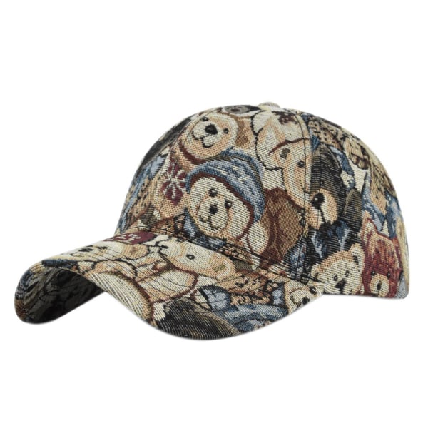 Söpö cap Unisex-teinien lippikset LITTLE BEAR PRINT Little Bear Print