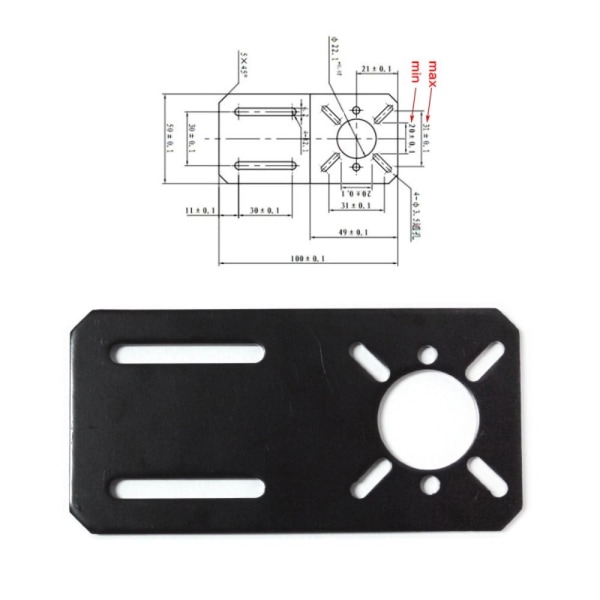 775 Motor Parts Mount Bracket Fastgøring Monteringsbeslag