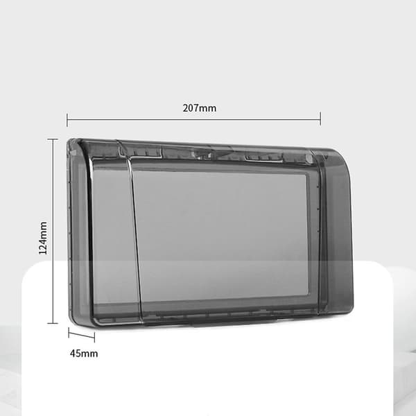 Sprutsikker Box Outlet Case HVIT White