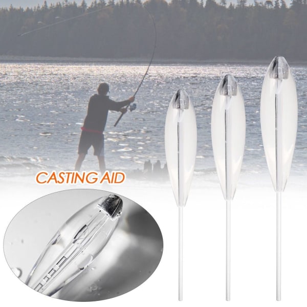 Perhokalastus Shot Assistant -kalastus Casting apuväline 1PC40G ADD 5G 1pc40g add 5g lead