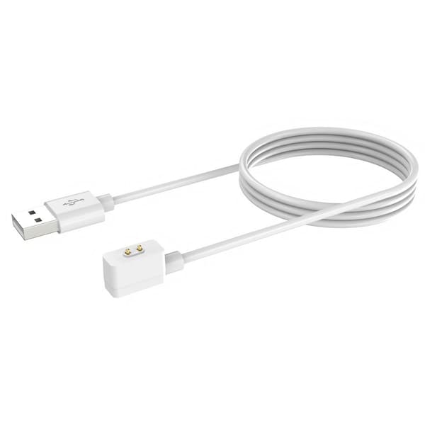 100cm USB Lader Hurtigladekabel HVIT white