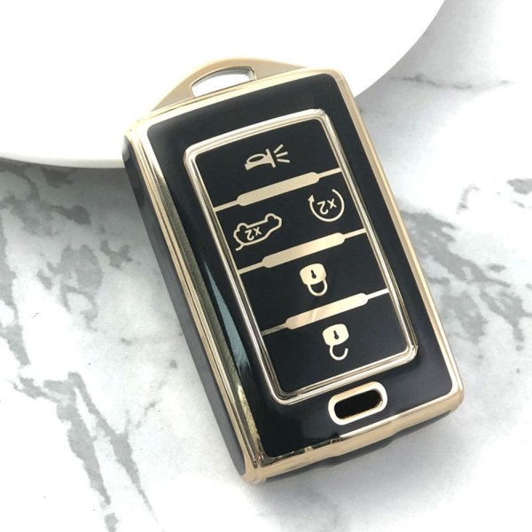 Case Bilnyckelskal SVART Black