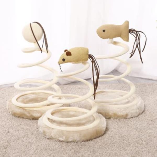Springing Cat Toy Claw Scratter 01 01 01