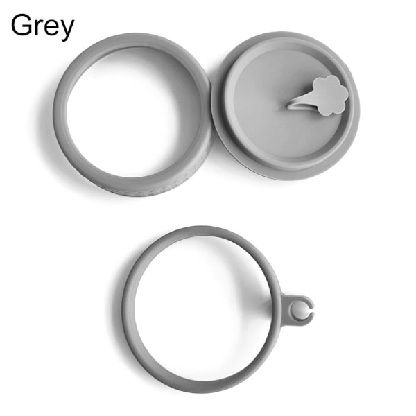 86mm Mason Jar Lock Pip Lock GRÅ grey