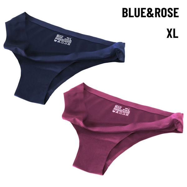 Naisten Alushousut Silkki Alusvaatteet BLUE&ROSE XL blue&rose XL