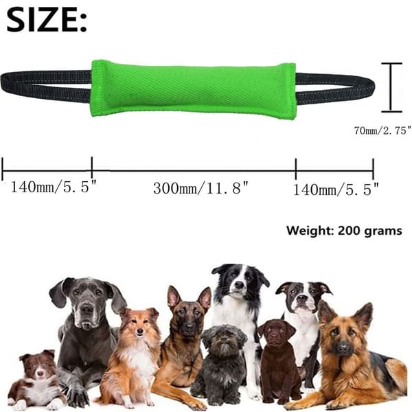Hund rep Leksaker Tandslipning Hund Biting Stick Interactive Dog
