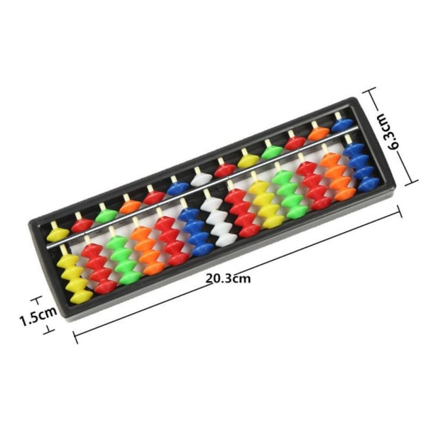 Plast Abacus Calculation Bead Calculation Rack