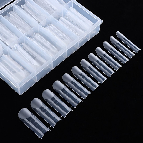 Dual Nail Forms Matt Square