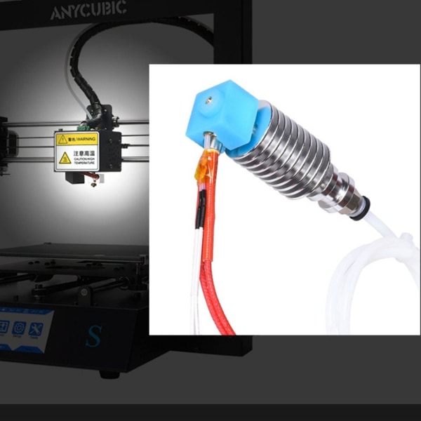 Extruder Kit Hot End Hotend med silikonstrumpa
