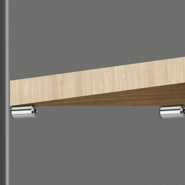 8STK Laminat støttesøm Selvskærende integreret skrue SORT black