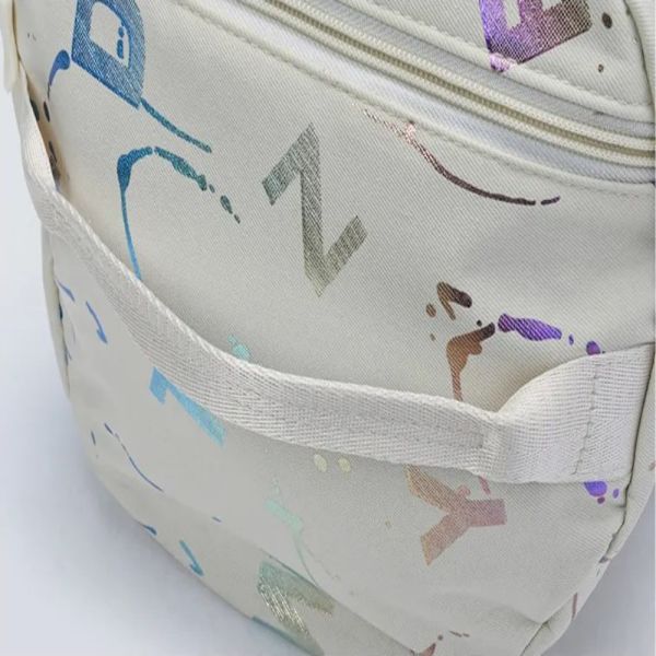 Gym Yoga Sport Dansväska Vattentät Crossbody Deffle Bag BEIGE Beige