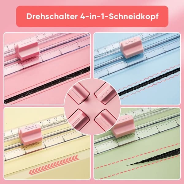 Papirkutter Rillemaskin ROSA pink