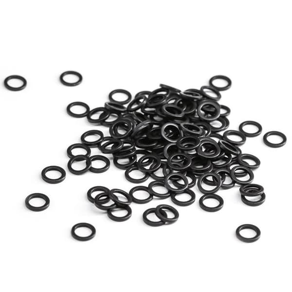 100 stk Karpefiske O-ring Hårriggring OVAL FORM-6,0MM OVAL Oval Shape-6.0mm