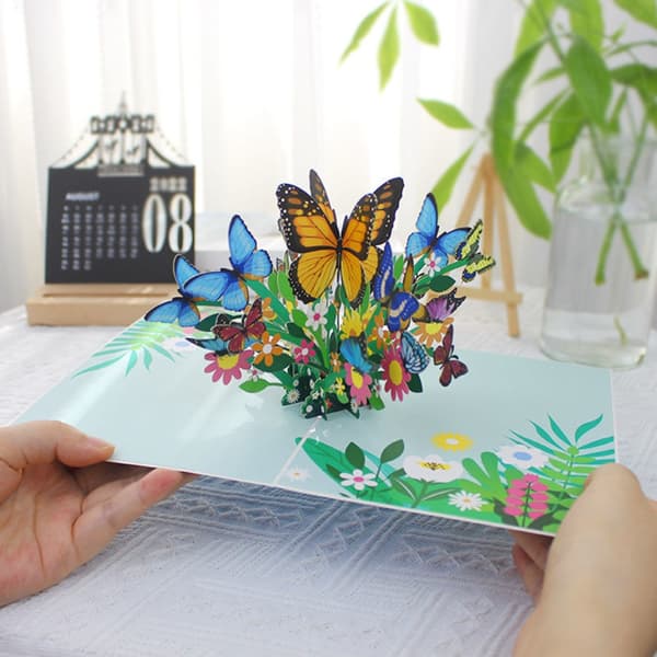 Gratulasjonskort Postkort Folding Message Card