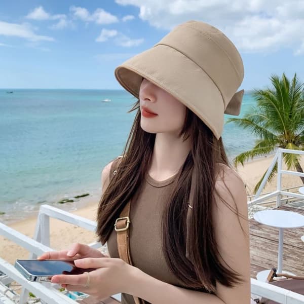 Fisherman Cap Bucket Hatut COFFEE coffee