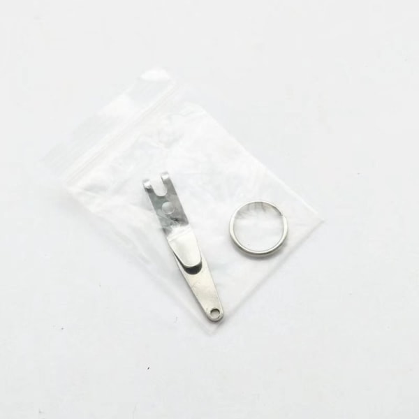 2 set Mini Pocket Clip Spänne Ficklampa Clip Small 2Sets