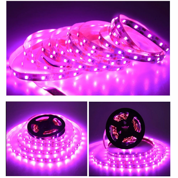 LED Grow Light Full Spectrum LED Strip VANDTÆT 1M Waterproof 1m