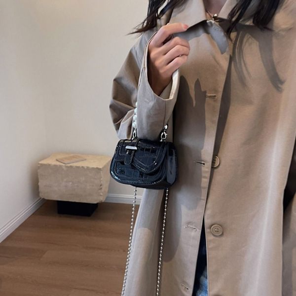 Muleposer Underarm Håndtaske SORT black