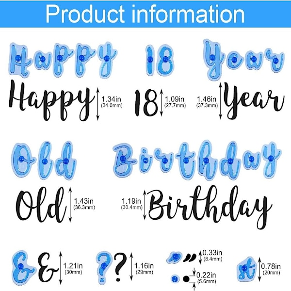 3 sett Alfabet Number Cake Stempel Opper Small Case Stamp Set set