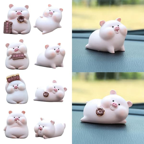 Dashboard Piggy Ornaments Djurdockaleksak B B B