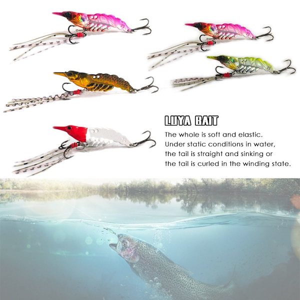 2kpl katkaravun vieheet Minnow kalastusuistimia GOLD 11G gold 11g