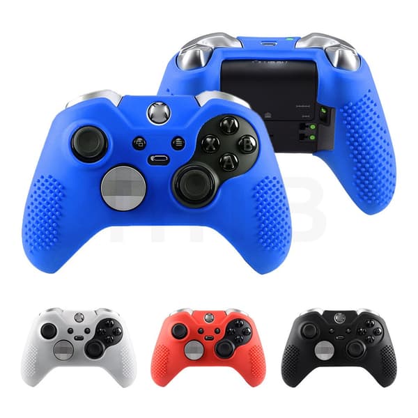 Kahva Silikoni Sleeve Game Controller Cover PUNAINEN Red