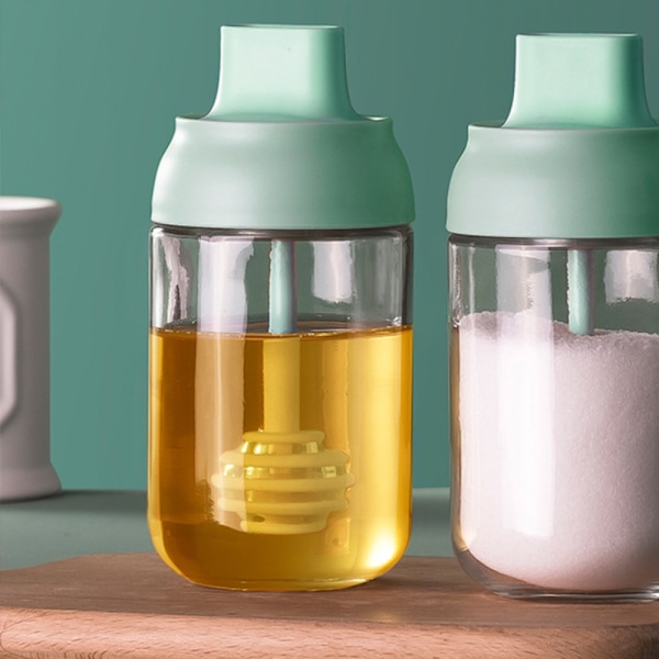 Kryddlåda i glas Kryddburk GRÖN A A green A-A