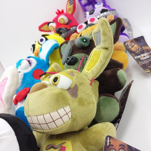 18-25cm FNAF Plussjdyr Fazbear Bjørn Dukke 07 07