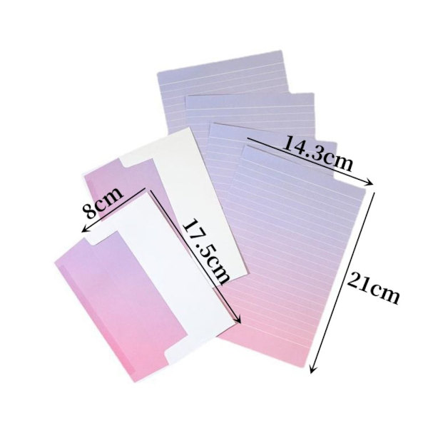 Paperi Paperi Kirjekuoret Set Kirje Set