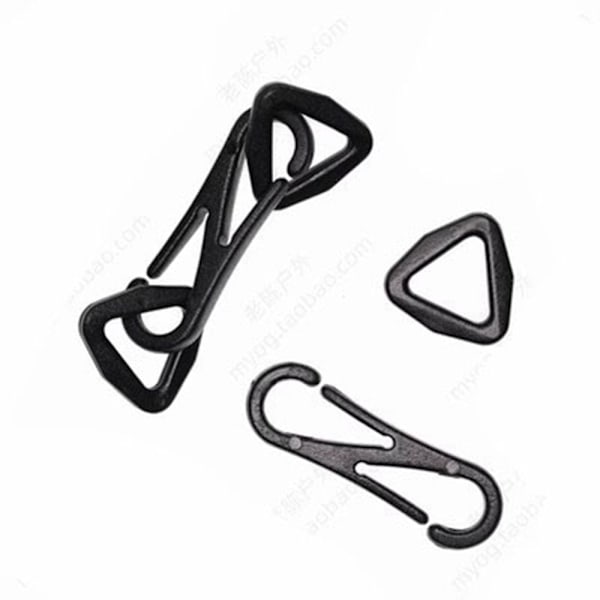 10 kpl Carabiners Reppulukot 3 3 3