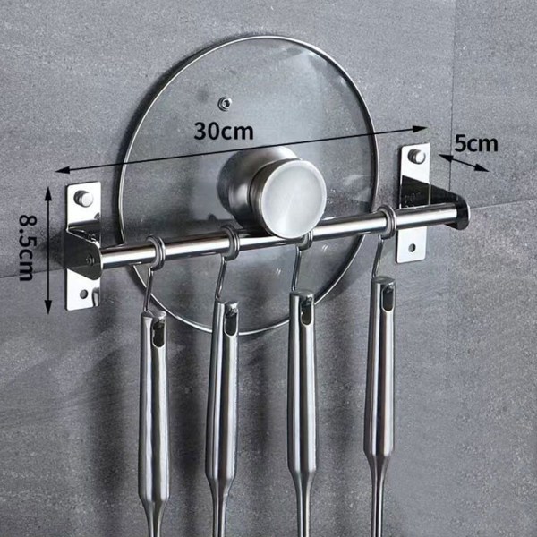 Seinälle asennettavat pyyhetelinekoukut 40CMDOUBLE POLE DOUBLE POLE 40cmDouble Pole