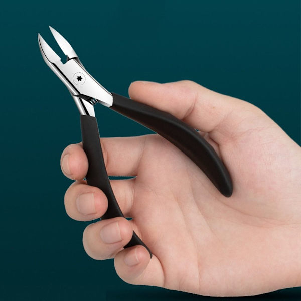 Nagelband Nail Nipper Clipper Nail Art Manikyr SVART 2 2 Black 2-2