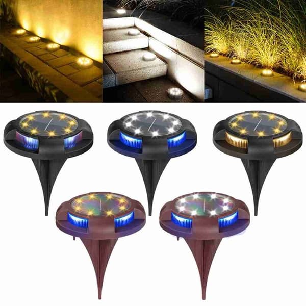 Solar Ground Lights Puutarhavalot VÄRI 1 VÄRI 1 color 1