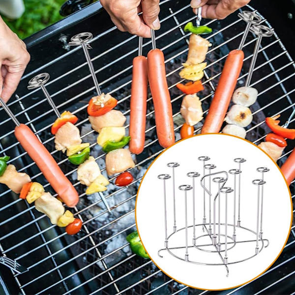 Air Fryer Skewer Stand For Ninja Foodi 8Qt 8QT