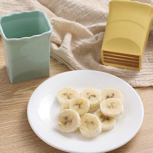 Cup Slicer Frukt Slicers GUL Yellow