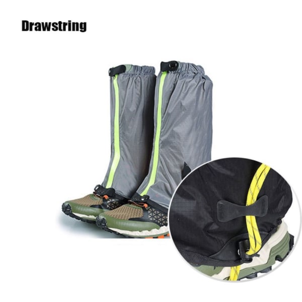Ben Gaiters Snow Boot Shoe GRÅ DRAWSTRING DRAWSTRING Grey Drawstring-Drawstring