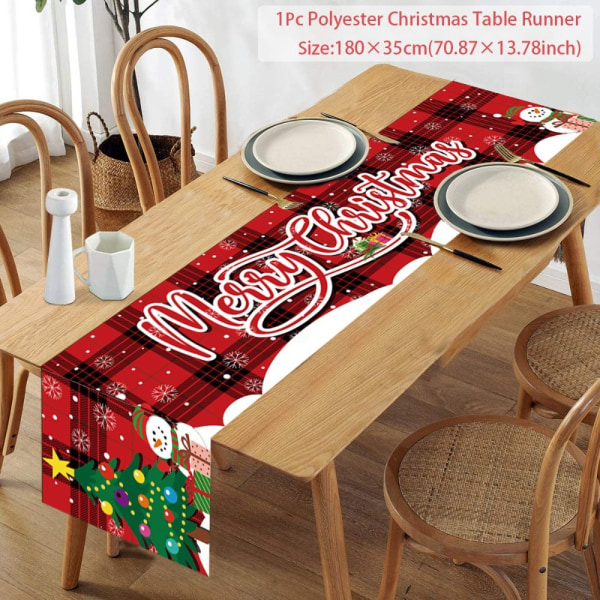 Julebordsdug Xmas Table Runner 4 4 4