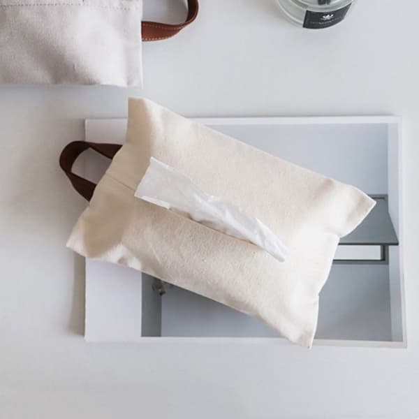 Tissue Box Servietpapirholder HVID white