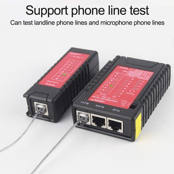 Nätverkskabeltestare Single Head Cable Checker Wire Test Tool