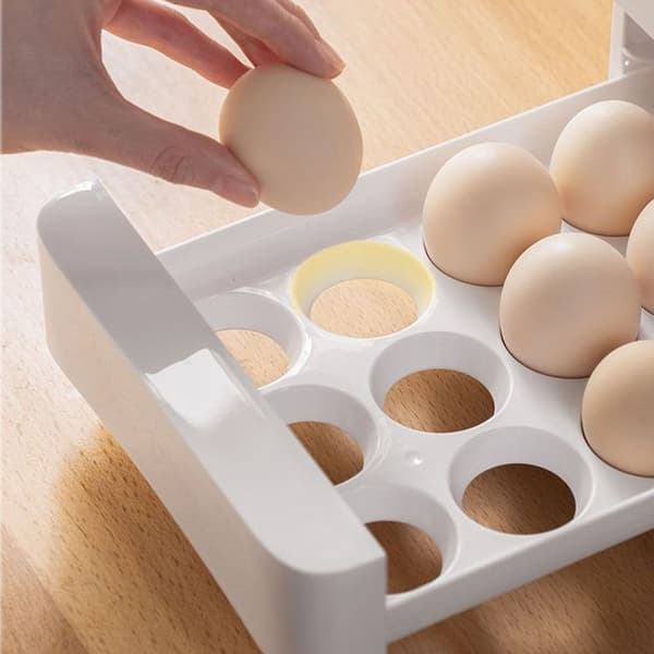 Egg Oppbevaringsboks Eggebrettholder Eggeboks
