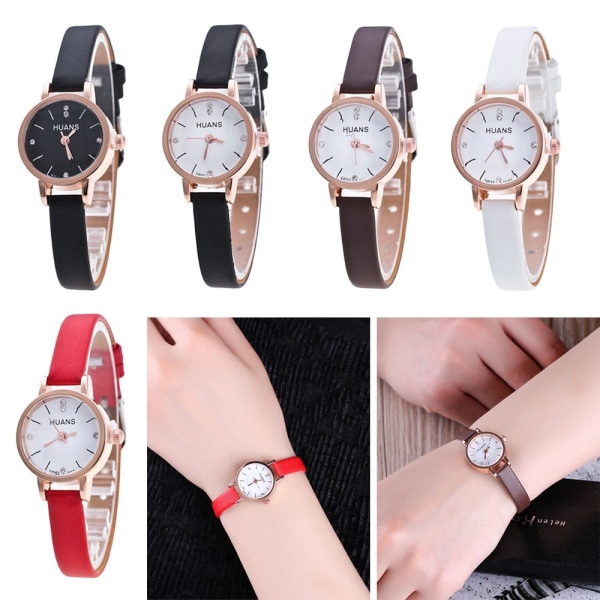 Naisten watch Quartz WristWatch WHITE white