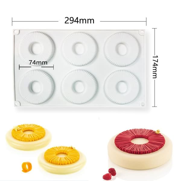 3D smultring silikon kakeform 02 02 02