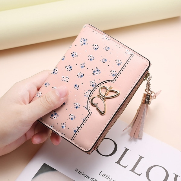 Dame Dame Jente Veske Lommebok ROSA Pink
