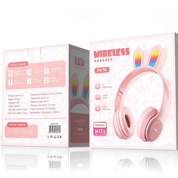 Trådløse øretelefoner Headset GRÅ grey